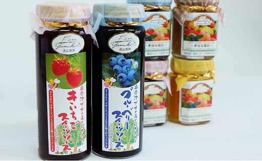 5-D やまひろファーム　会津産果実をふんだんに使ったスイーツセット