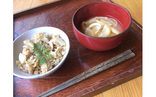 33-F 会津産 淡竹タケノコ 2.5kg（5～6本） 米ぬか付き（東北・関東・信越・東海・北陸・近畿のみ） ※2026年6月中旬頃より順次発送予定