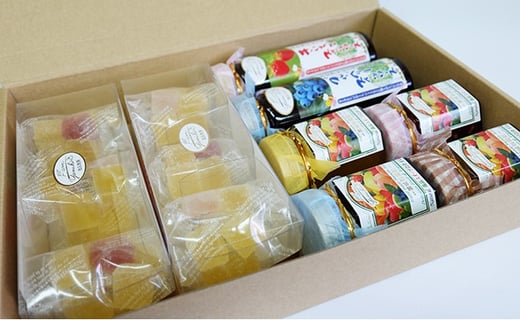 5-D やまひろファーム　会津産果実をふんだんに使ったスイーツセット