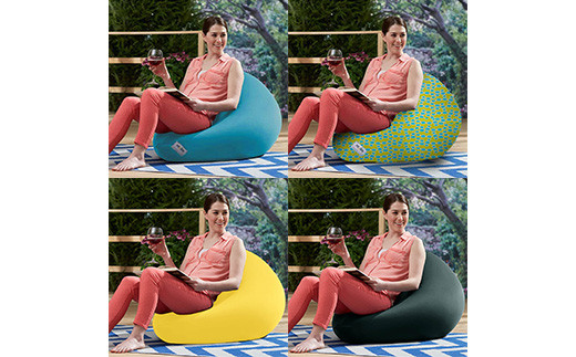 【選べるカラー】 Yogibo Zoola Mini（ヨギボー ズーラ ミニ） 39-Q 耐水 屋外 接触冷感 冷感 耐光 クッション 椅子 ビーズソファ ソファ ビーズクッション ローソファ インテリア 家具 ※離島への配送不可