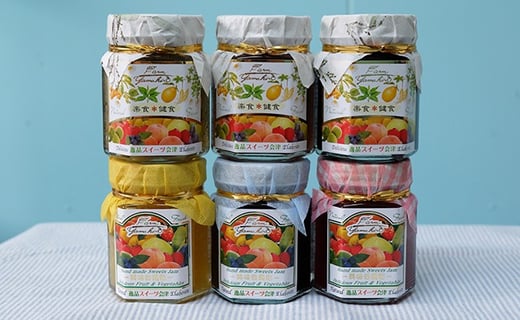 5-G　やまひろファーム　健康を考えた、会津産果実たっぷりジャム6個