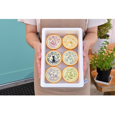 12か月のジェラートおすすめアイス詰合せ6個入り【配送不可地域：離島】