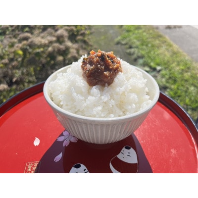 ご飯や野菜のお供に!会津のピリカラしそみそ100g×10パック入り