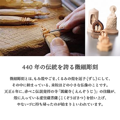 柳津が世界にほこる微細彫刻「くるみの中の恵比寿大黒天」ただ一人の伝承者　金坂富山作