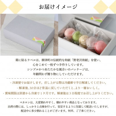 世界No.1パティシエが作る　さっくりぎっしり!保存料不使用の「とうのぼうマカロン」10個入り【配送不可地域：離島】