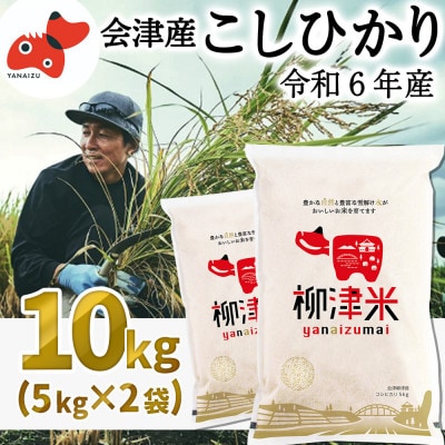 【令和6年産】福島県柳津町産「こしひかり」10kg〈12月下旬発送予定〉