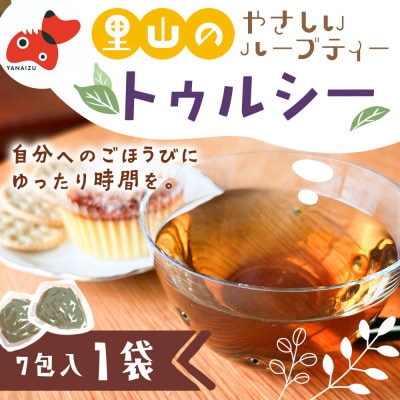 【植物性堆肥で育った】ティールーム山ねこのトゥルシーティー【里山ハーブティー】