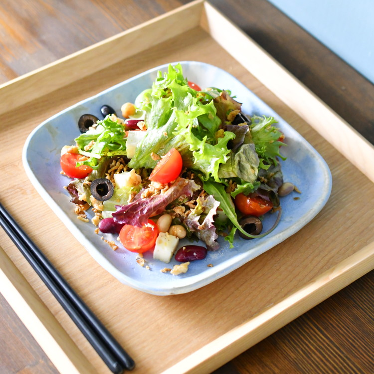 【会津本郷焼】 角皿 2枚セット 陶器 磁器 食器 ペア 平皿 プレート パスタ皿 【酔月窯】