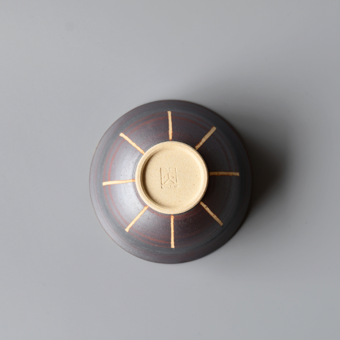 【会津本郷焼】 茶碗2個セット 陶器 食器 飯碗 ペア 【閑山窯】