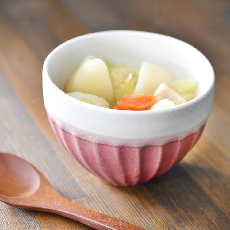 【会津本郷焼】カフェボウル5個セット 陶器 食器 カップ カラフル【樹ノ音工房】