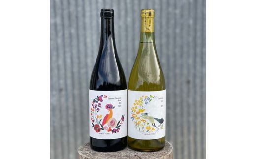 オリジナルワイン赤白のセット