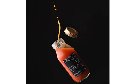 金賞受賞 高糖度フルーツトマトのみで作る無添加１００％プレミアムジュース「ミサトファームの美健トマト®」12本セット