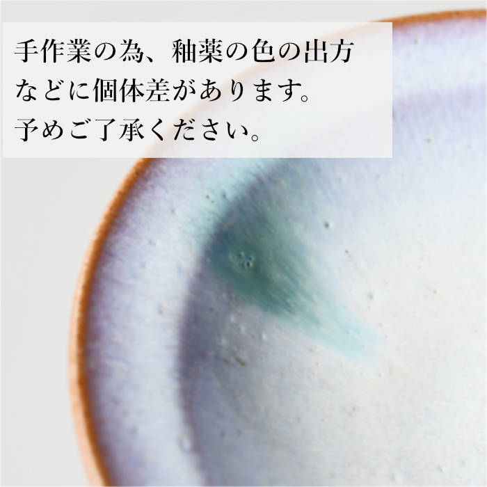 【会津本郷焼】白釉平皿 中鉢 陶器 食器【宗像窯】