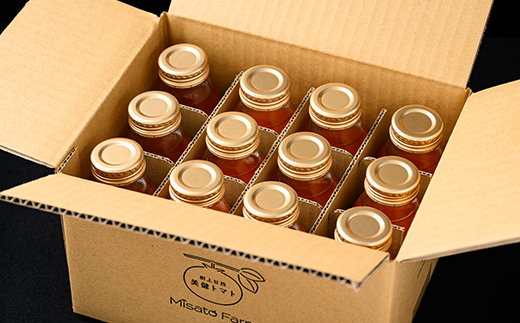 金賞受賞 高糖度フルーツトマトのみで作る無添加１００％プレミアムジュース「ミサトファームの美健トマト®」12本セット