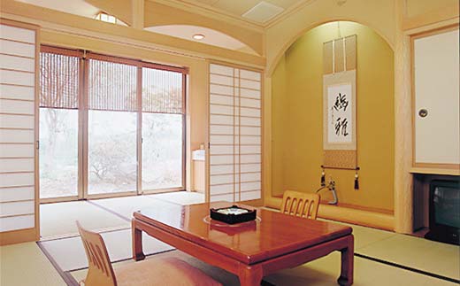 天然温泉100％かけ流しの湯　割烹温泉観音湯　宿泊チケット（1泊2食付き） F6U-110