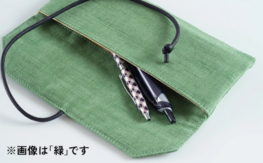 会津木綿ペンケース・メガネケース(紫) F6U-080