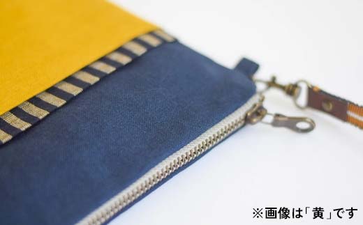 会津木綿サコッシュ(緑) F6U-103