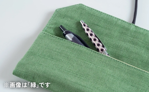 会津木綿ペンケース・メガネケース(紫) F6U-080