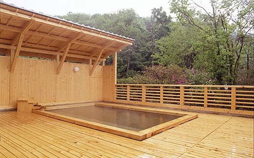 天然温泉100％かけ流しの湯　割烹温泉観音湯　宿泊チケット（1泊2食付き） F6U-110