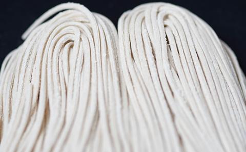 FT18-226 【伝統の味】会津産そば使用 会津そば 山芋入り生そば6食セット