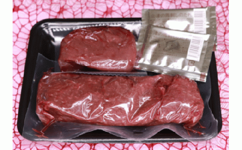 馬刺しロース（タレ付き）　100g×2pc　【07521-0027】