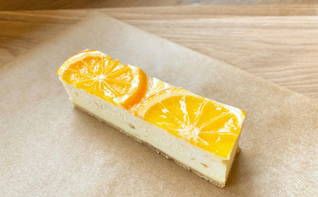 冷凍チーズケーキバー10本セット　(プレーン5本・オレンジ5本） 【チーズケーキ チーズ ケーキ 冷凍 お菓子 スイーツ デザート チーズ オレンジ 誕生日 記念日 お祝い ギフト プレゼント 贈り物 贈答 ご褒美】【07521-0156】