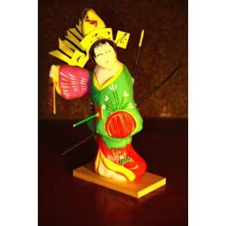 【三春の民芸品】女暫　【07521-0038】