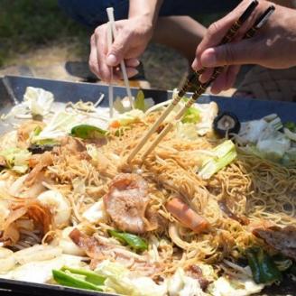 天神岬スポーツ公園 手ぶらでBBQセット 福島牛コース 5人前引換券