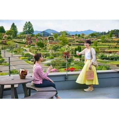 いばらきフラワーパークで使える1万円分商品券付きペアチケット【配送不可地域：離島・沖縄県】