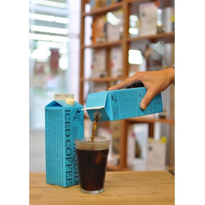 つくば市自家焙煎珈琲専門店　リキッドアイスコーヒー6本セット【配送不可地域：離島・沖縄県】