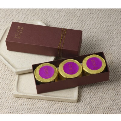 バスク・バターサンド　紅はるか　3個セット【配送不可地域：離島・沖縄県】