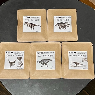 【科学のまちのコーヒー屋】DINO珈琲 ドリップバッグ ギフトボックス 20個入【配送不可地域：離島・沖縄県】