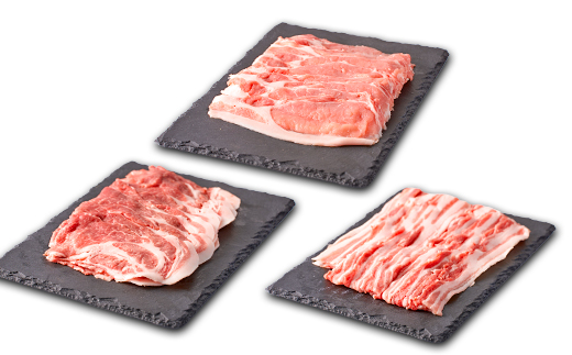 茨城県 ブランド豚肉「常陸の輝き」しゃぶしゃぶセット(ロース・肩ロース・バラ)1.2kg【配送不可地域：離島・沖縄県】