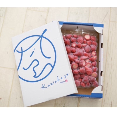 風早いちご園 とちおとめ 冷凍いちご2kg(1kg×2パック) 真空冷凍 長期保存【配送不可地域：離島・沖縄県】