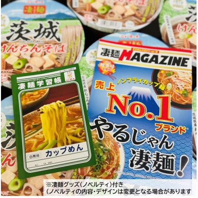 ニュータッチ 凄麺 茨城けんちんそば(ノンフライカップ麺)12食【配送不可地域：離島・沖縄県】
