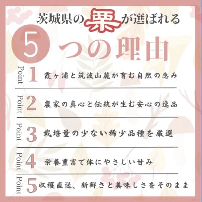【茨城県産】甘さ抜群!貴重品種『倉方』の焼き栗　250g×3セット(冷凍)【配送不可地域：離島・沖縄県】