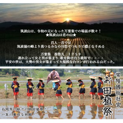 食味ランク【特A地帯】筑波山麓厳選★検査1等米こしひかり【恋瀬姫の舞】白米5kg 令和7年産【配送不可地域：離島・沖縄県】