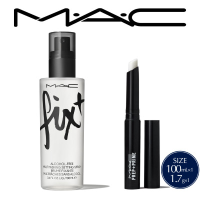 M・A・C フィックス+オリジナル100mL＆M・A・C プレップ プライム リップ1.7g セット【配送不可地域：離島・沖縄県】