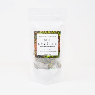 「緑茶+レモンマートル」　緑茶つゆひかりとレモンマートルのブレンド【配送不可地域：離島・沖縄県】