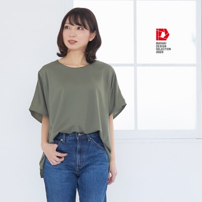 モーハウスの防災授乳服(吸水速乾Tシャツ)(カーキ)【配送不可地域：離島・沖縄県】