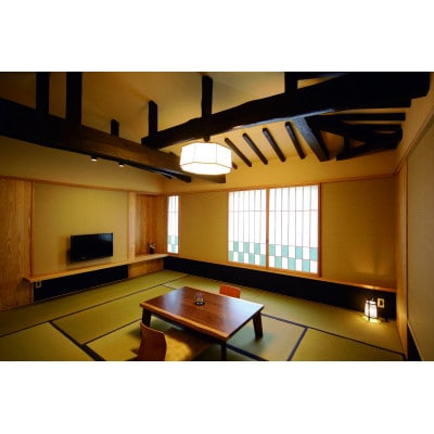 横川温泉 元湯 山田屋旅館　ペア宿泊券　1泊朝食付き(和室)【配送不可地域：離島・沖縄県】