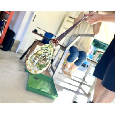 ホシノガラス 吹きガラス体験(1名様)【配送不可地域：離島・沖縄県】