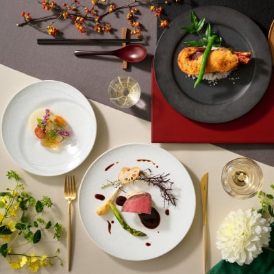 茨城の旬の味を愉しむフルコース　レストランチケット【配送不可地域：離島・沖縄県】