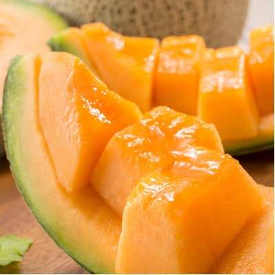 【令和5年 品質優良賞受賞】茨城県旭村産クインシーメロン(赤肉) 特秀2玉【配送不可地域：離島・沖縄県】