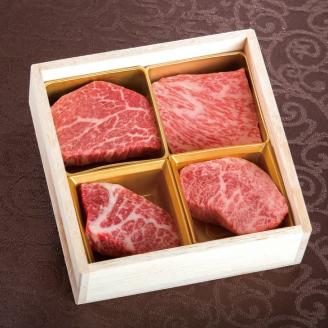 【定期便 / 全2回】常陸牛 肉匠の手切り4種 ステーキ 焼肉 食べ比べセット 66000円 黒毛和牛 国産牛 高級 内祝い 出産 結婚 ギフト対応 茨城県 水戸市【肉のイイジマ】（DU-9）