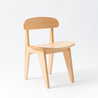 【八木沢木工】ヒノキのスタディチェア ※離島への配送不可（北海道、沖縄本島は配送可能）※着日指定送不可【木製家具 檜 ひのき 天然木 ナチュラル 木の温もり 木目椅子 いす リモートワーク 仕事用 学習用 勉強用 ワーク】（BR-102）