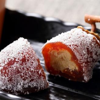 【数量限定】お菓子処ひろせ　口福柿 (8個入り)【最高級和菓子 和菓子 干し柿 栗 栗きんとん 羊羹 あんこ 餡】 （CL-9）