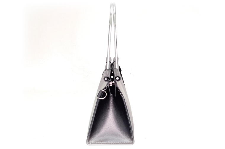 クリップバッグ Small【バッグ ダブルクリップ クリップ 本革 数量限定 手作り 革製品 小物 水戸市 茨城県】（AF-8）