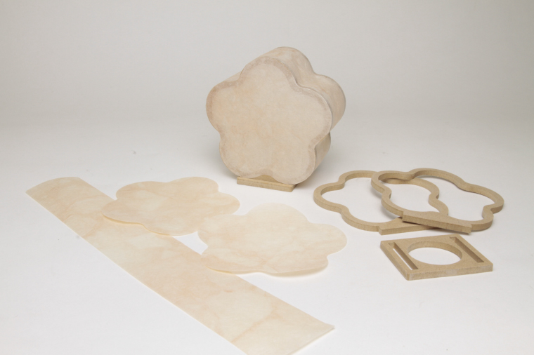 【数量限定】偕楽園梅染め 梅提灯手作りキット【提灯 LED光源 和紙 インテリア 間接照明 茨城県 水戸市 水戸 風鈴提灯 手作りキット 手作り 梅染め 偕楽園】（CX-21）