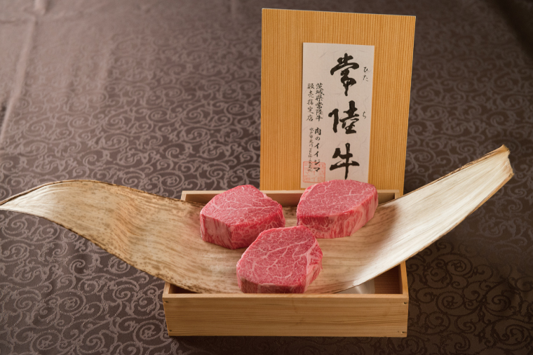 【3か月定期便】常陸牛A5シャトーブリアン ステーキ 200g × 3枚 茨城県 水戸市（DU-140）